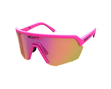 Lunettes Unisexe SPORT SHIELD Rose Acide/Rose Chrome