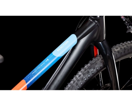 VTT semi rigide Enfant REACTION 240 PRO Noir/Bleu/Rouge