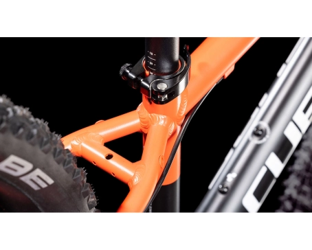 VTT semi rigide Enfant REACTION 240 PRO Noir/Bleu/Rouge
