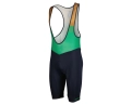 Cuissard à bretelles Homme RC TEAM ++ Bleu Foncé/Vert Amazone - Image 1/2