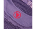 T-shirt manches courtes Femme PATCHWORK LIMITED EDITION PRINT Violet - Image 5/5