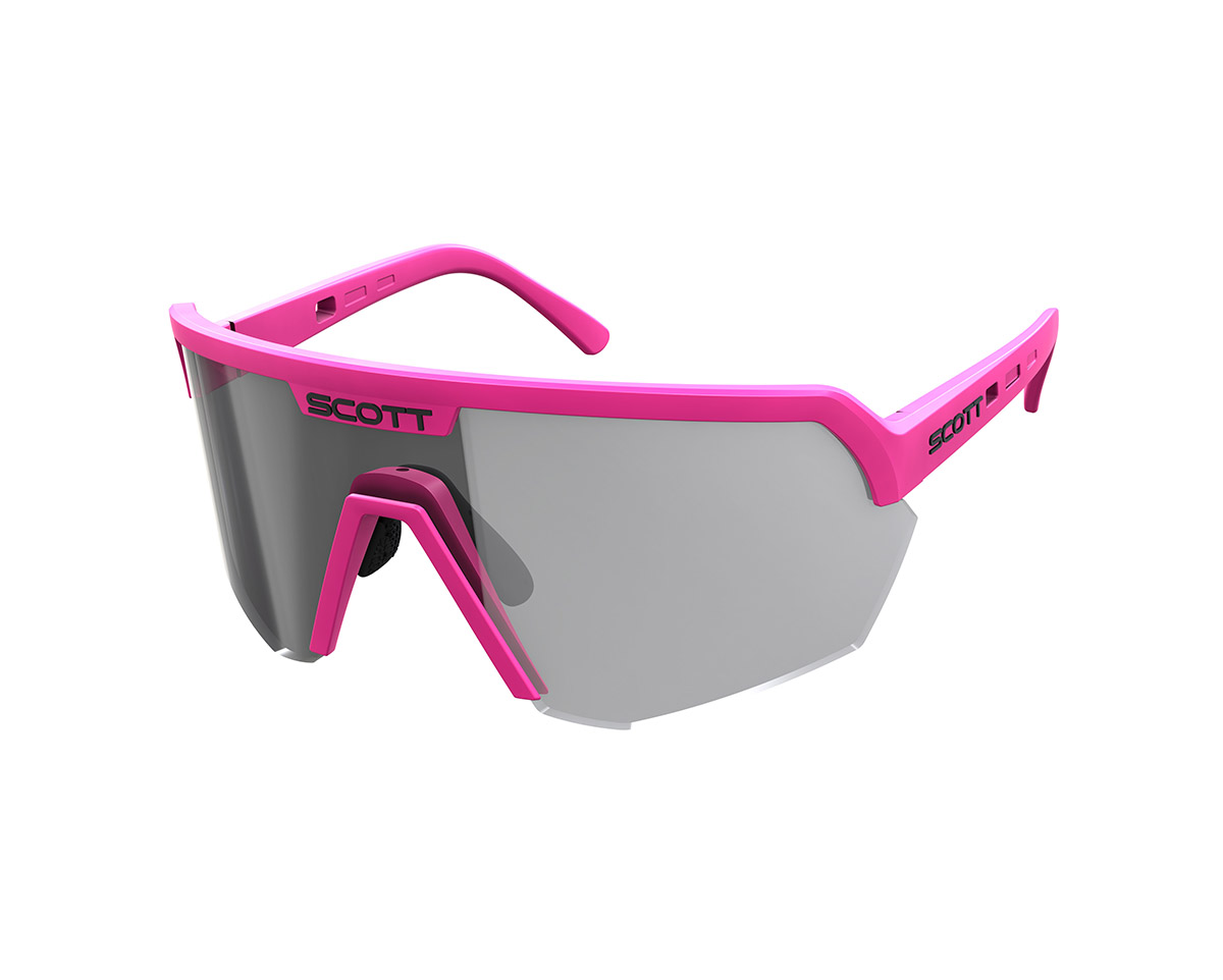 Lunettes Unisexe SPORT SHIELD LIGHT SENSITIVE Rose Acide/Gris