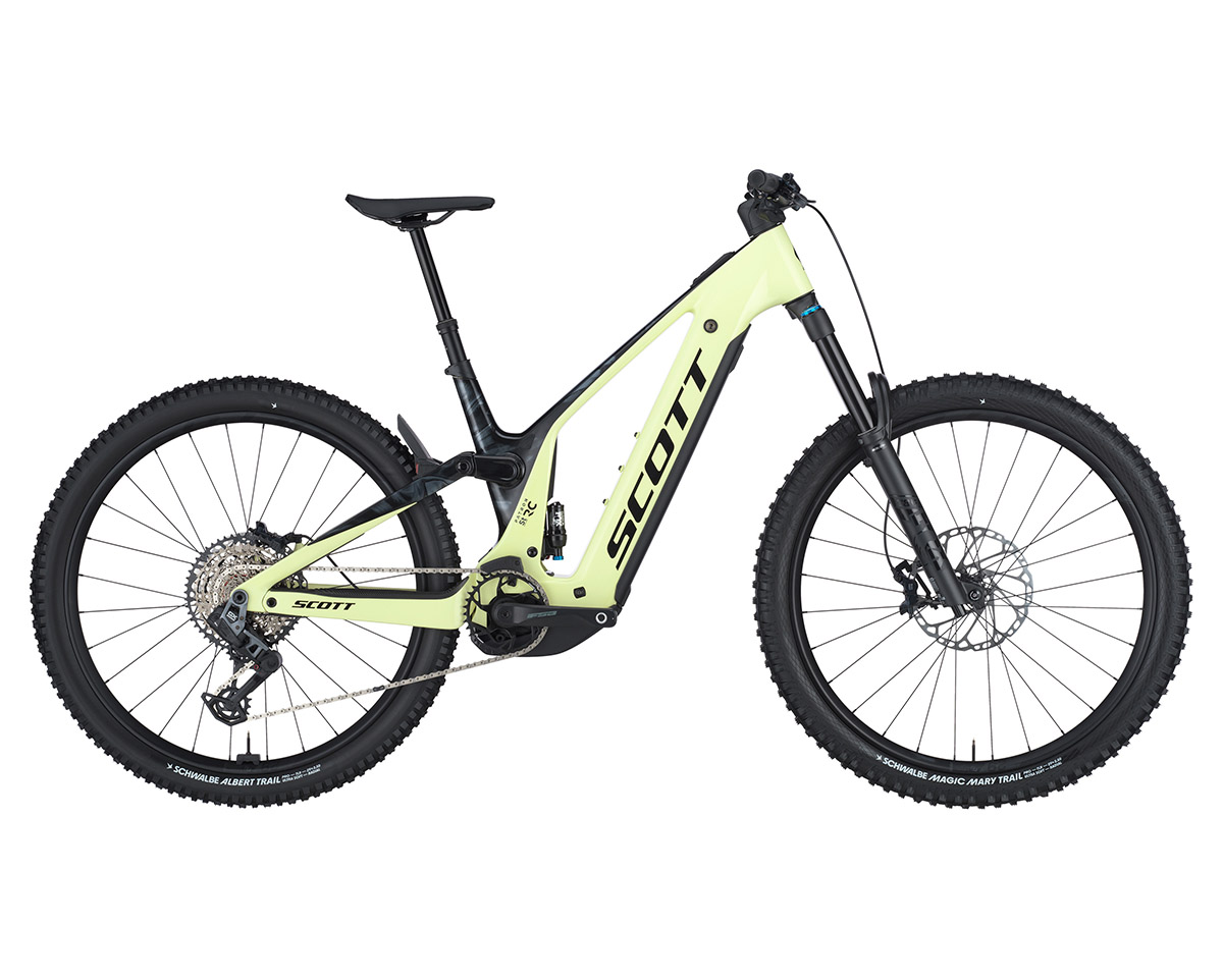 VTT électrique tout suspendu Unisexe PATRON ST 900 RC Vert Lumineux/Noir