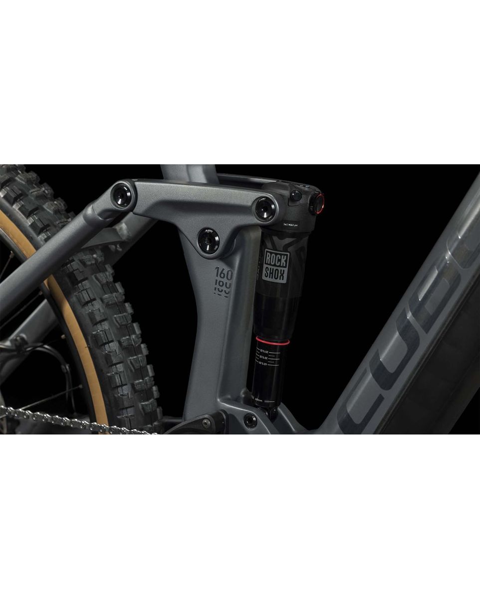 VTT électrique tout suspendu STEREO HYBRID 160 HPC RACE 750 Gris