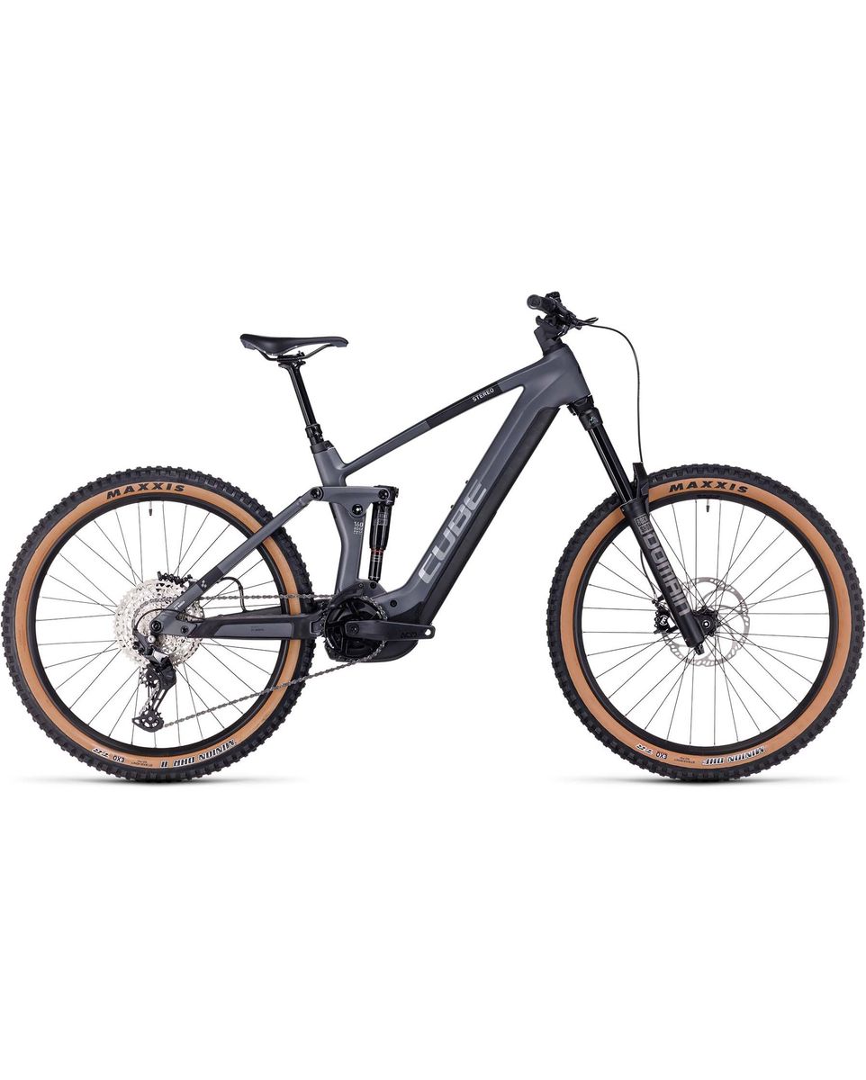 VTT électrique tout suspendu STEREO HYBRID 160 HPC RACE 750 Gris