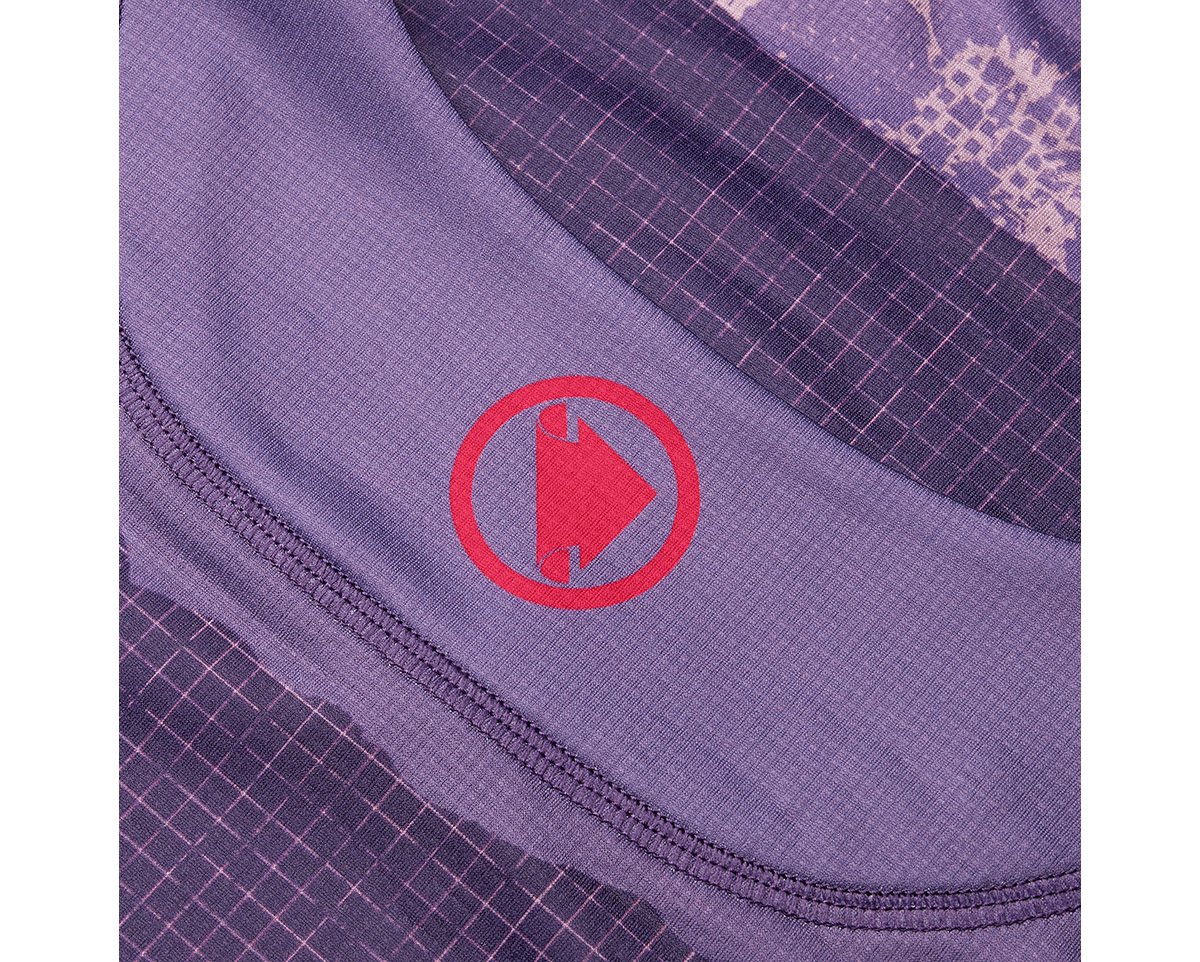 T-shirt manches courtes Femme PATCHWORK LIMITED EDITION PRINT Violet